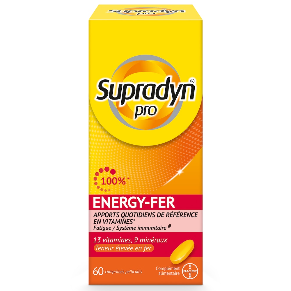 Supradyn® pro energy-eisen Filmtabletten Packshot
