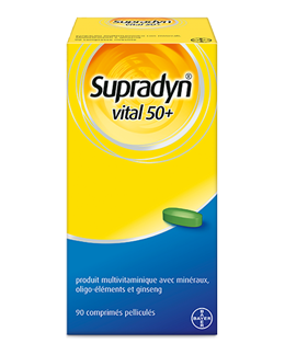 Supradyn vital 50+ Comprimés pelliculés