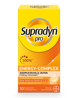 Supradyn® pro energy-complex Brausetabletten Packshot