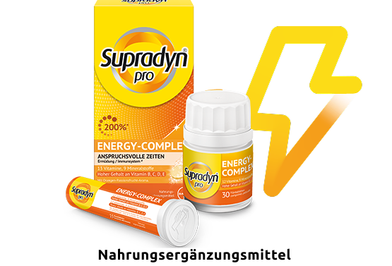 Supradyn® energy Produktsortiment